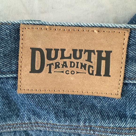 DULUTH TRADING COMPANY JEANS! %100 cotton!! %100 percent COTTON LINING - Picture 5 of 16